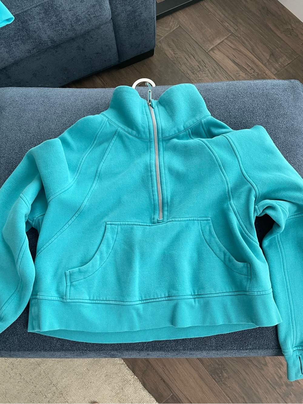 Lululemon Scuba 1/2 zip funnel neck